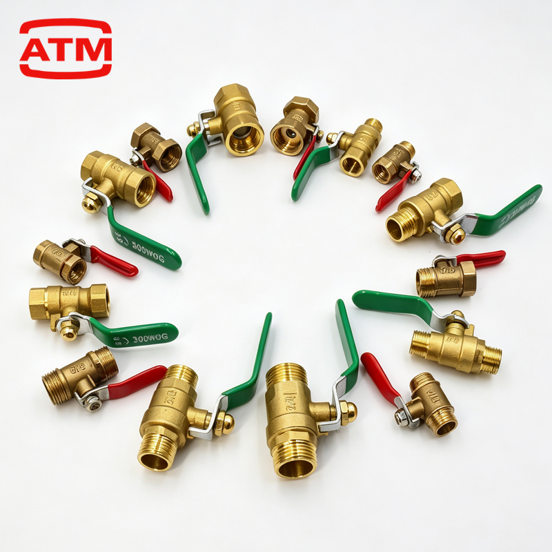 1/8' 1/4' 3/8' 1/2' صمام كروي  - مراجعة Compression Fitting Brass وسعره